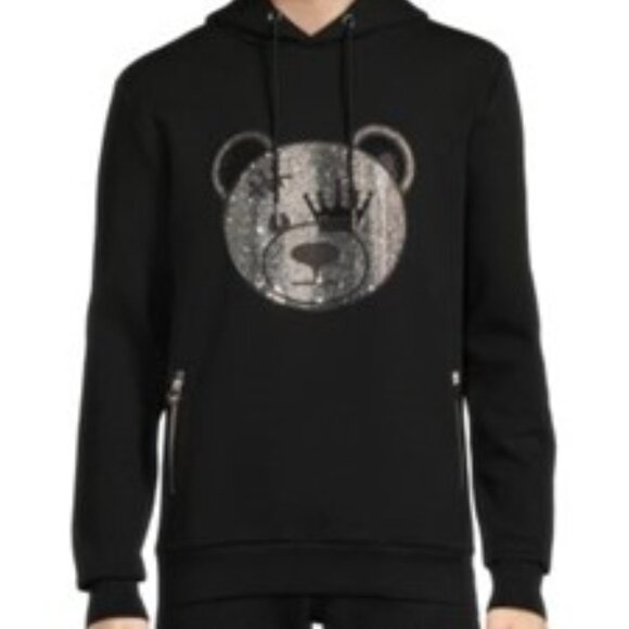 Bertigo Teddymax Rhinestone Pullover Hoodie - Picture 1 of 4